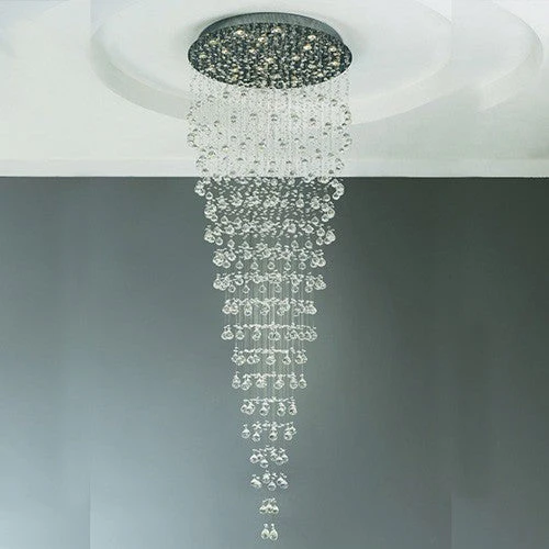 Beverly Polished Chrome 22-Light Chandelier - Image 1