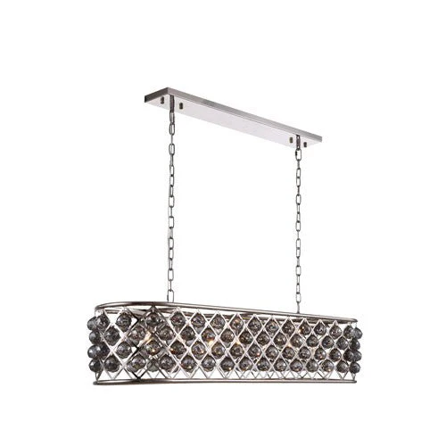 Madison Polished Nickel Seven-Light Pendant - Image 1