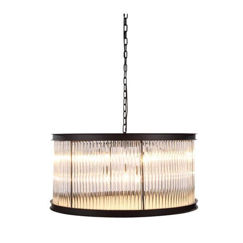 Royale Mocha Brown 20-Inch Six-Light Pendant - Image 1