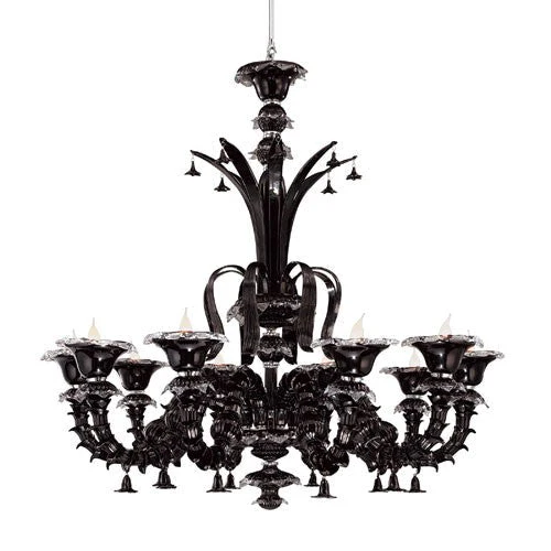 Orillia Chrome Ten-Light Chandelier - Image 1