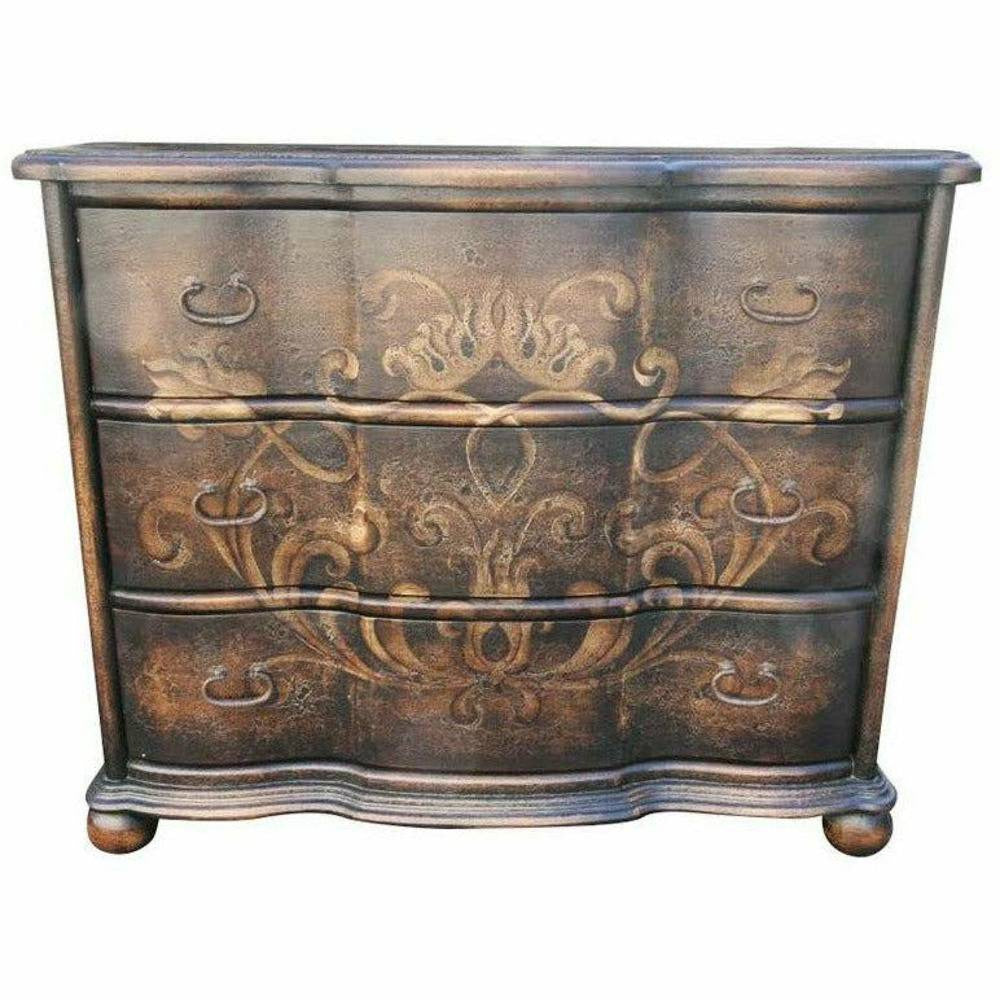 Casa Bonita Peruvian Hand-Painted  Carved Wood Bellissimo Dresser - Image 1