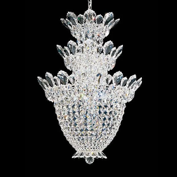 Polished chrome 15 Light crystal Chandelier - Image 1
