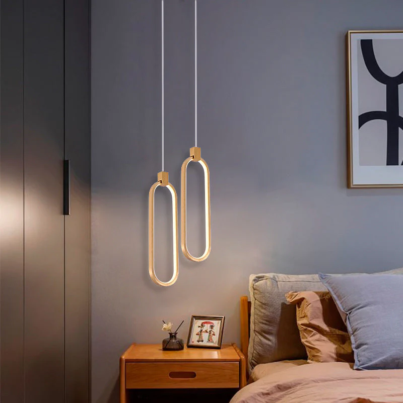 Nordlux AuraLine Wall Lamp – Slim Nordic Minimalist Chandelier Fully Made of Copper - Image 2