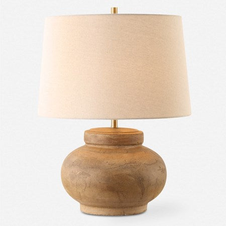Uttermost Urbino Table Lamp With Natural Linen Shade - Image 2