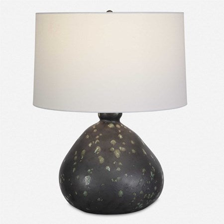 Uttermost Killarney Table Lamp With White Linen Shade - Image 2