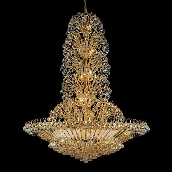 43 Light Sirius Crystal Chandelier in gold plated finish - Image 1