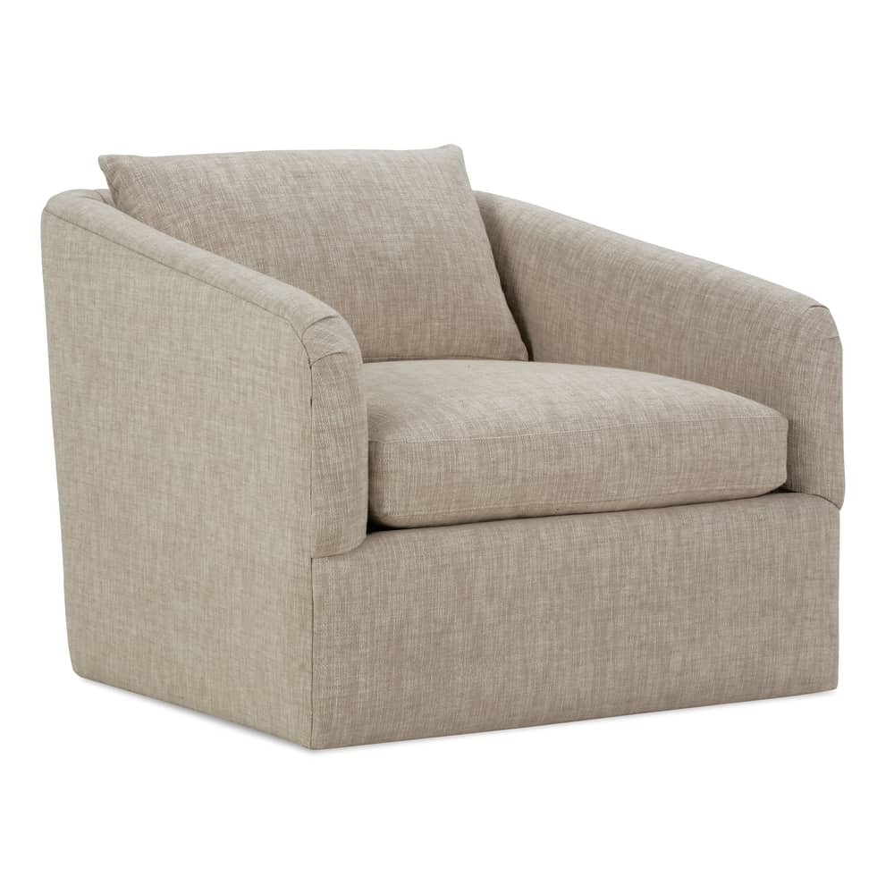 Rowe Furniture Florence Upholstered Swivel Chair ~ Available To Custom Order In All Fabrics - Image 2