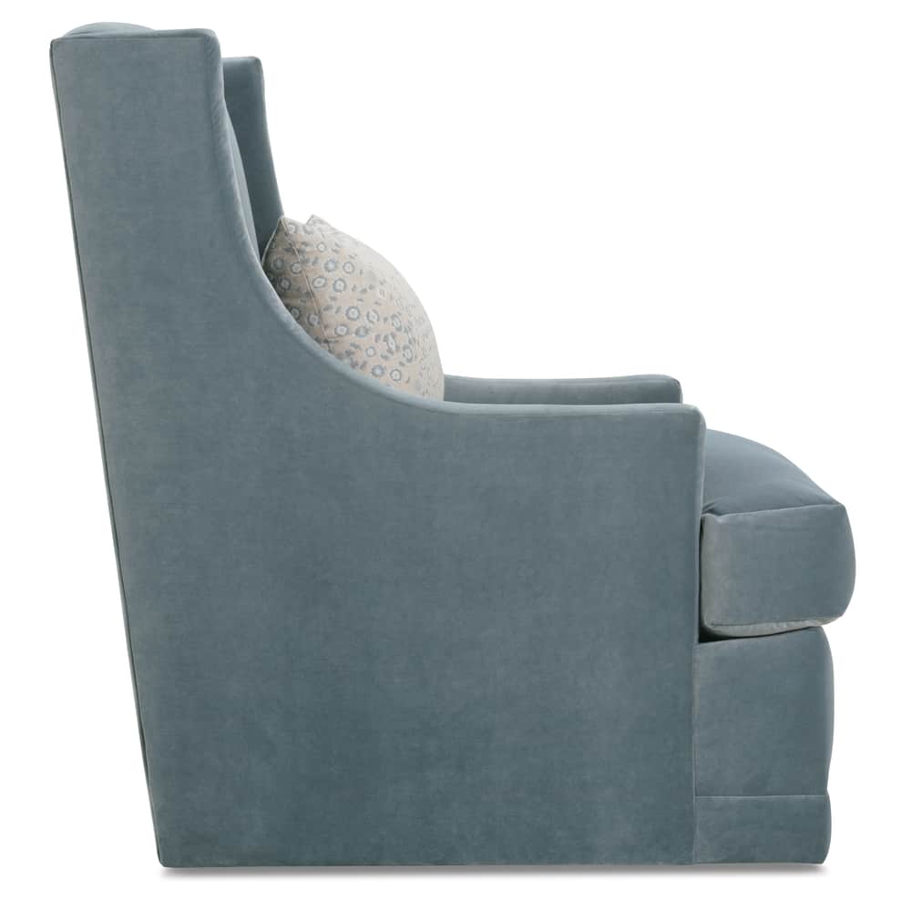 Rowe Furniture Lindsay Swivel Chair ~ Available To Custom Order in All Fabrics - Image 3