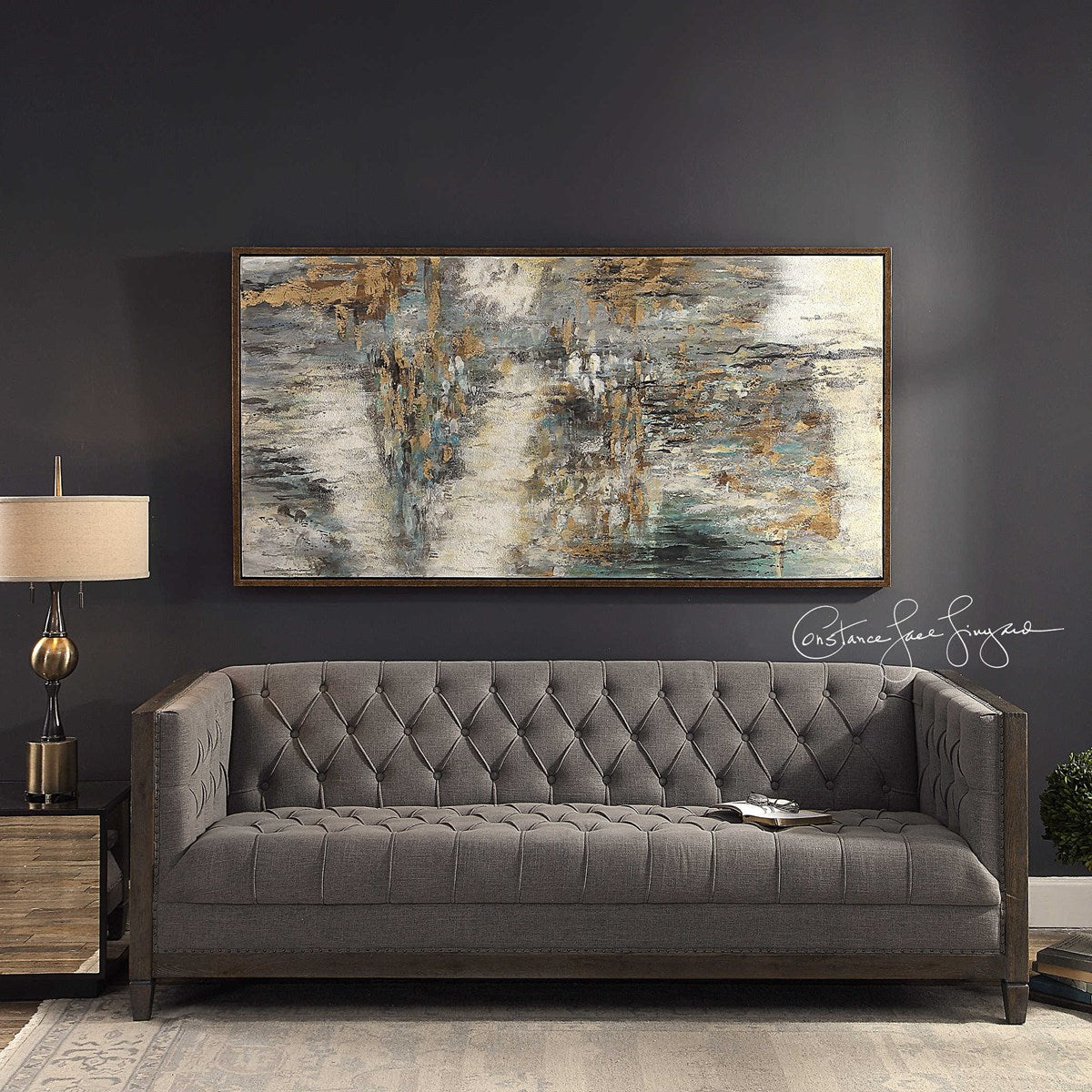 Uttermost Behind The Falls Hand Painted Canvas - Image 3