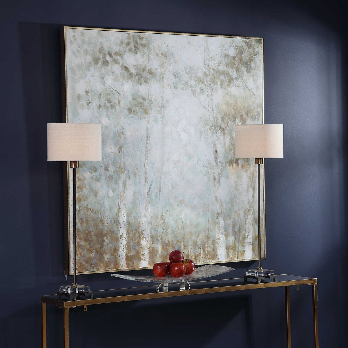 Uttermost Cotton Woods Hand Painted Canvas - Image 3