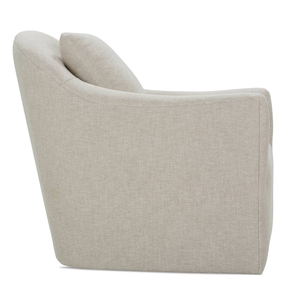Rowe Furniture Noel Swivel Chair ~ Available To Custom Order in All Fabrics - Image 3
