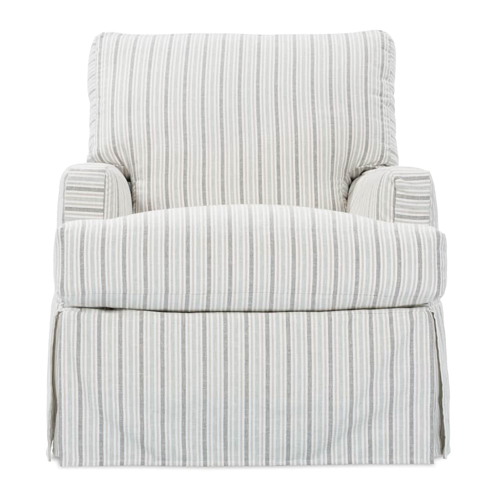 Rowe Furniture Sadie Slipcovered Swivel Glider Chair ~ Available in 2 Sizes and To Custom Order in All Fabrics - Image 3
