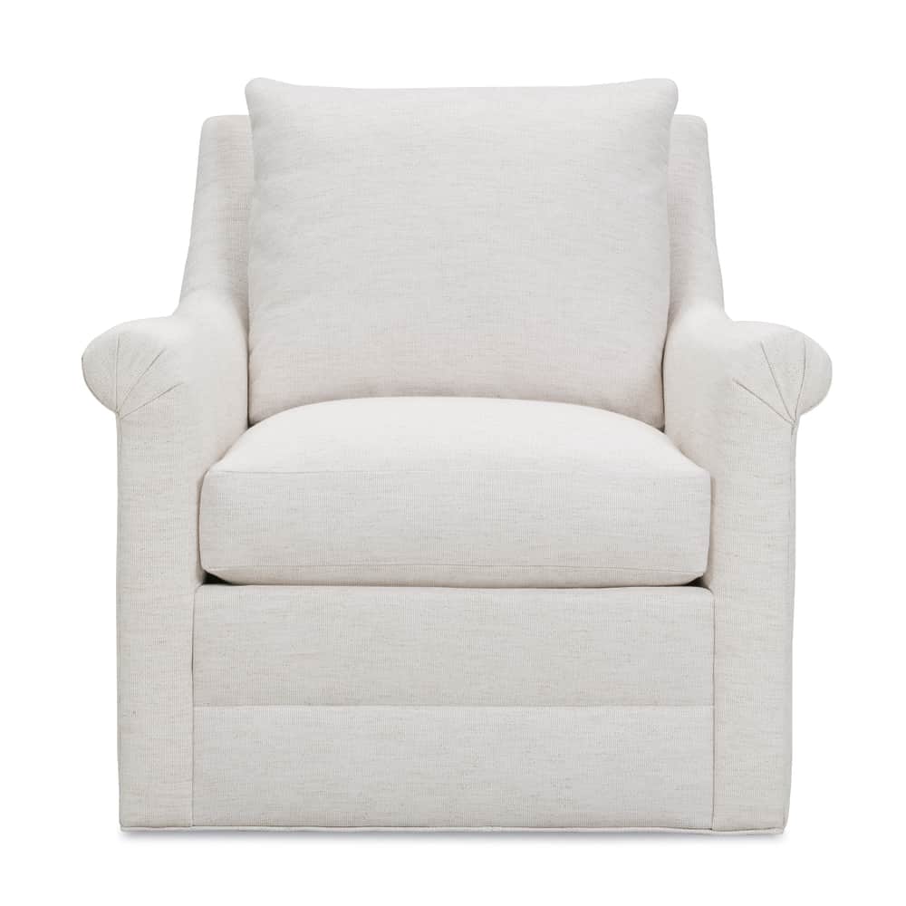 Rowe Furniture Penelope Swivel Chair ~ Available To Custom Order in All Fabrics - Image 2