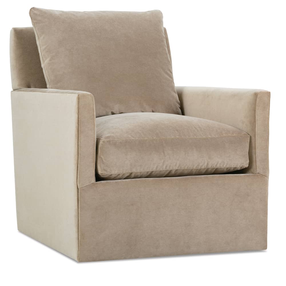 Rowe Furniture Lilah Upholstered Swivel Chair ~ Available In Swivel Glider and To Custom Order in All Fabrics - Image 2
