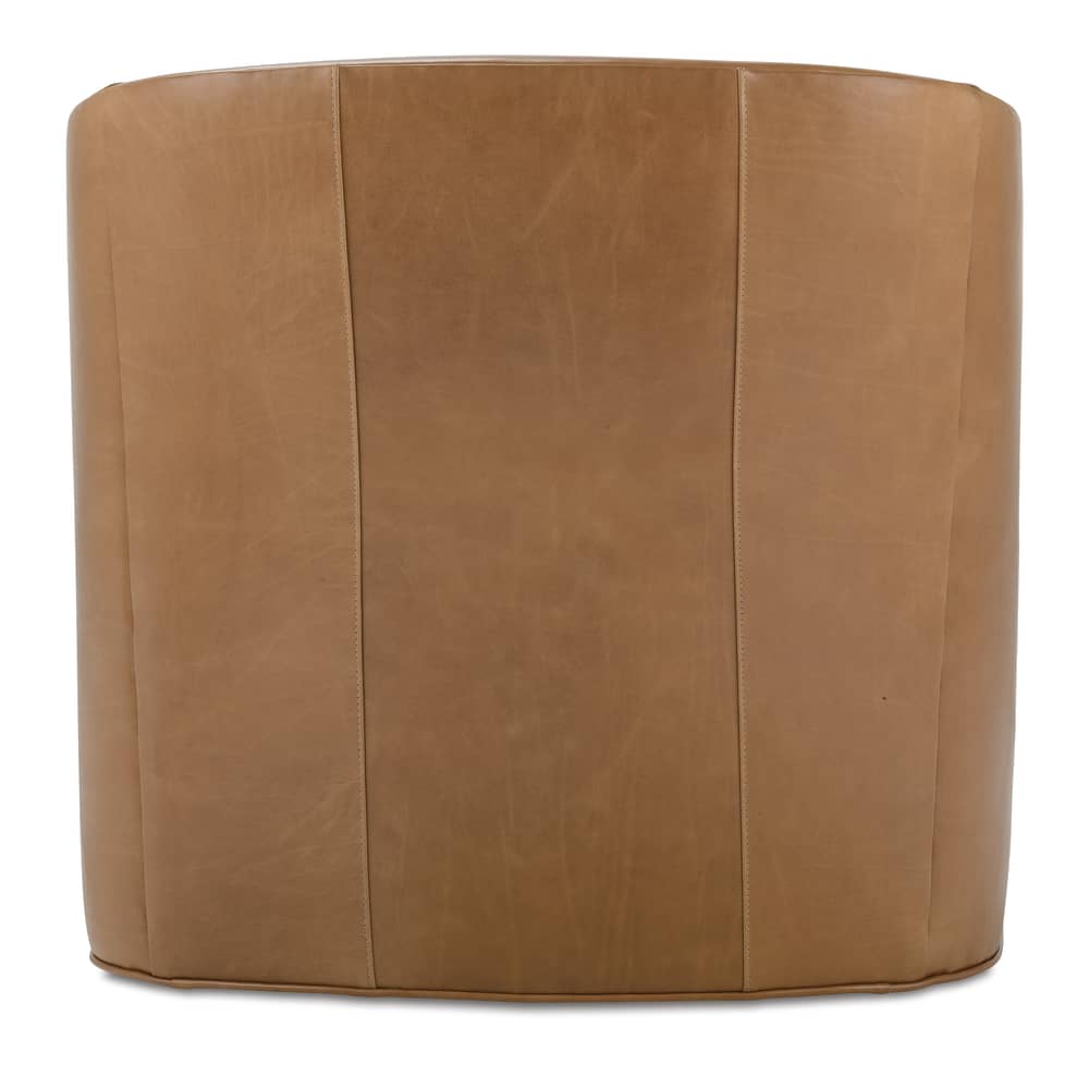 Rowe Furniture Pate Leather Swivel Chair ~ Available To Custom Order In All Leathers - Image 3