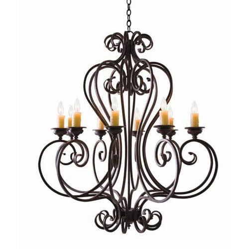 Fernando Chandelier - Rustic Iron - Image 1