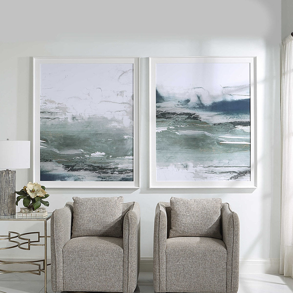 Uttermost Emerald Daze Set of 2 Framed Prints - Image 2