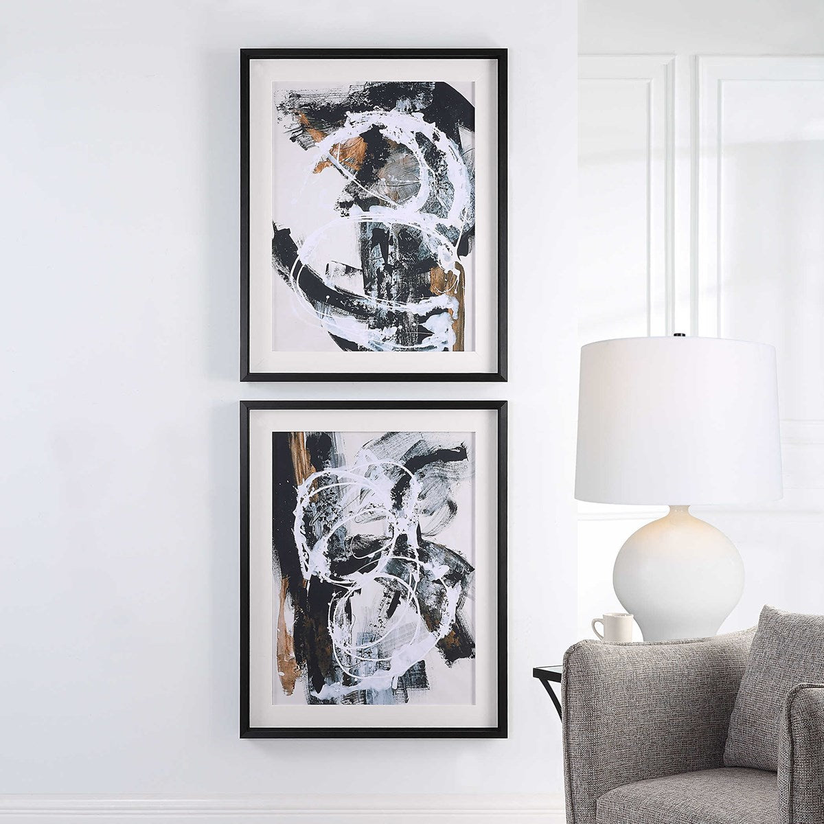 Uttermost Winterland Set of 2 Framed Prints - Image 1