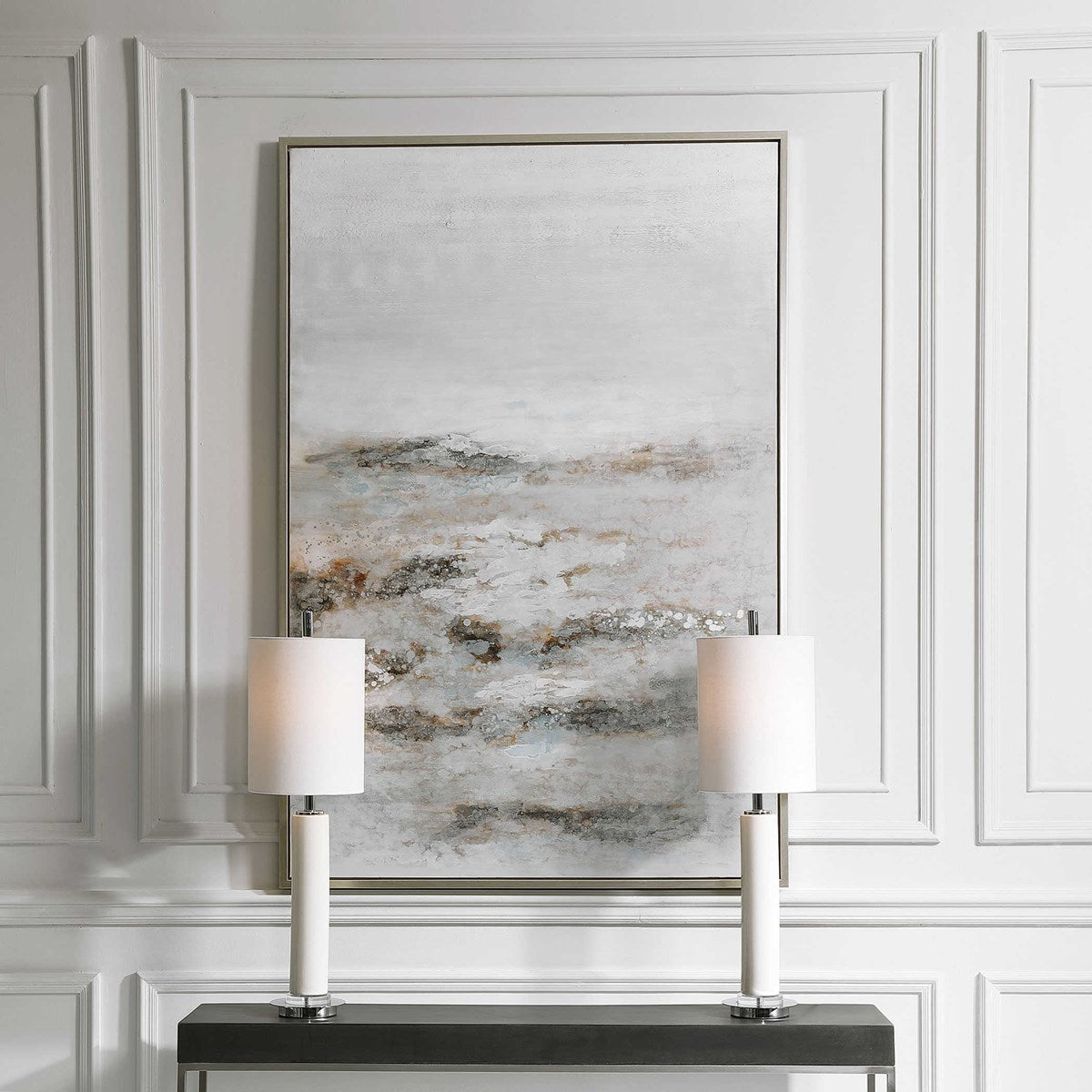 Uttermost Open Plain Hand Painted Canvas - Image 2