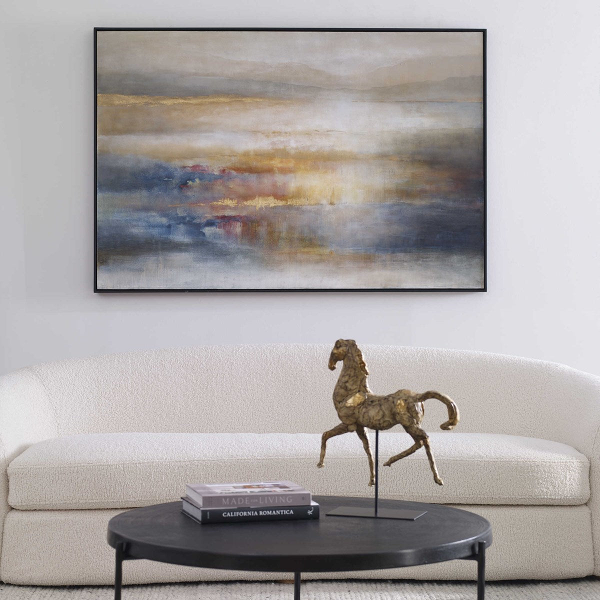 Uttermost Seafaring Dusk Hand Painted Canvas - Image 1