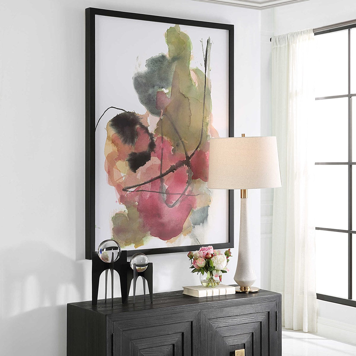Uttermost Euphoria Modern Abstract Framed Print - Image 3