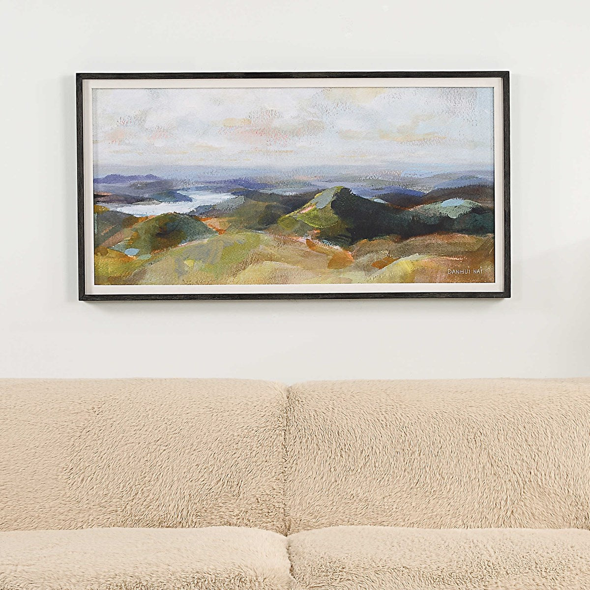 Uttermost Above The Lakes Landscape Framed Print - Image 2