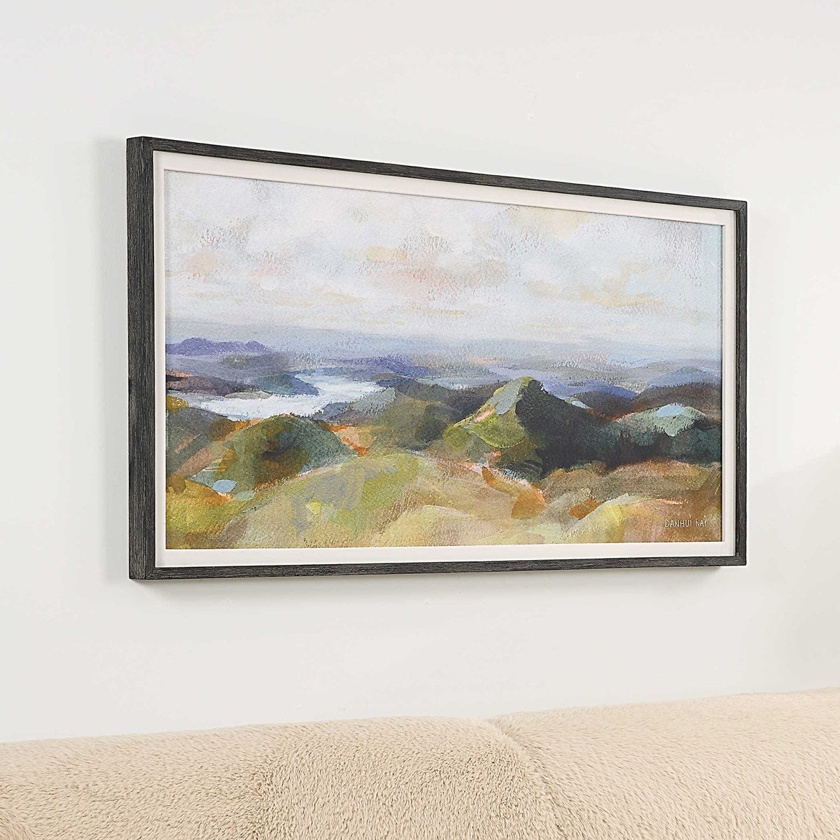 Uttermost Above The Lakes Landscape Framed Print - Image 3