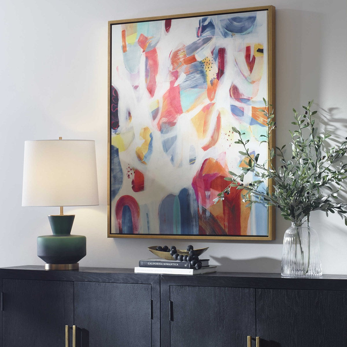 Uttermost Reawaken Abstract Framed Canvas - Image 2