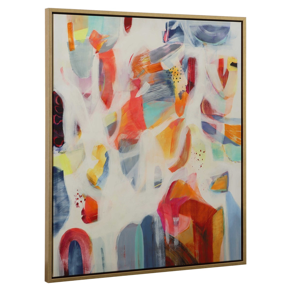 Uttermost Reawaken Abstract Framed Canvas - Image 3