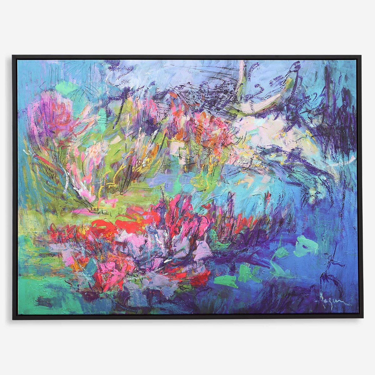 Uttermost Threshold Of A Dream Framed Canvas - Image 1