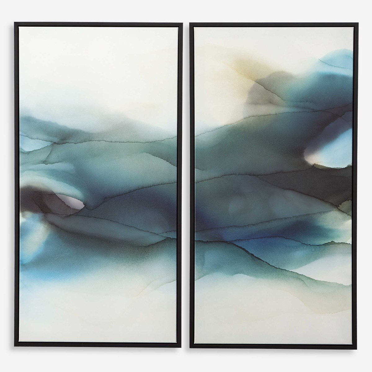 Uttermost September Desert Set of 2 Modern Framed Canvases, - Image 2