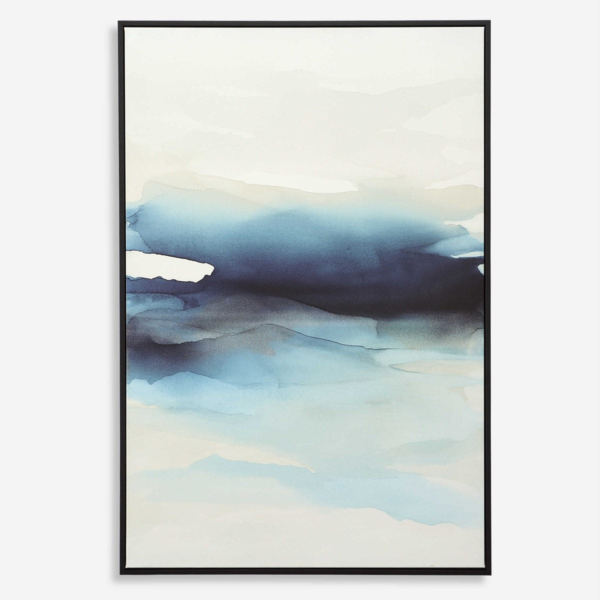 Uttermost Waves Crashing Framed Canvas - Image 2