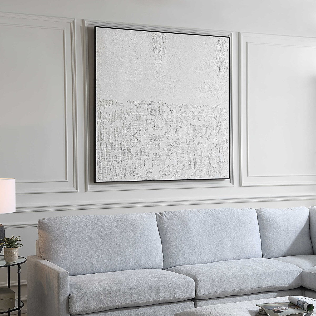 Uttermost Below The Surface Hand Painted Canvas - Image 1