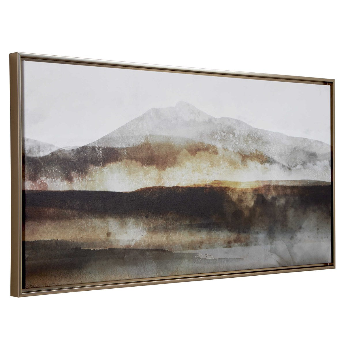 Uttermost Splash Of Land Earthy Tones Framed Canvas - Image 3
