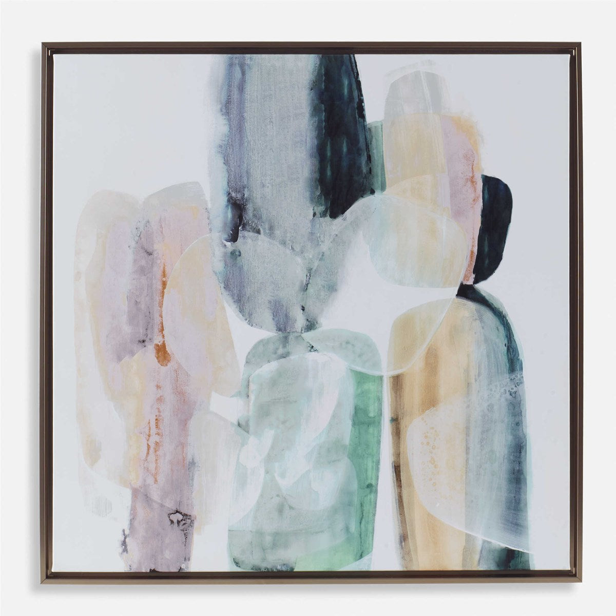 Uttermost Mood Elevator Soft Pastels Framed Canvas - Image 2