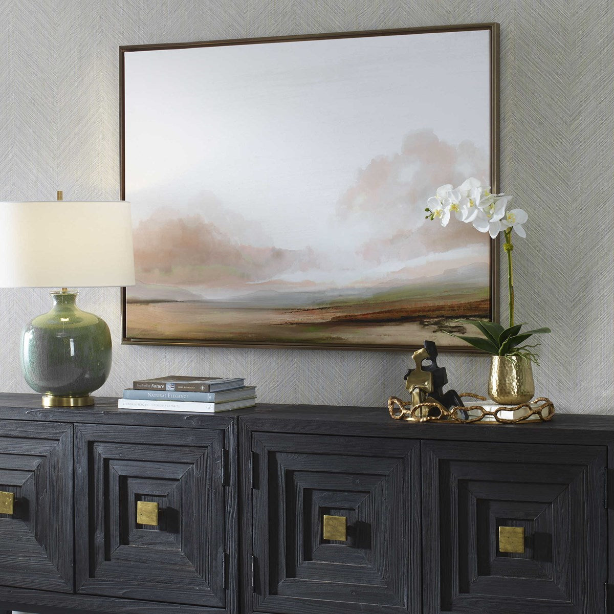 Uttermost The South Landscape Framed Canvas - Image 3