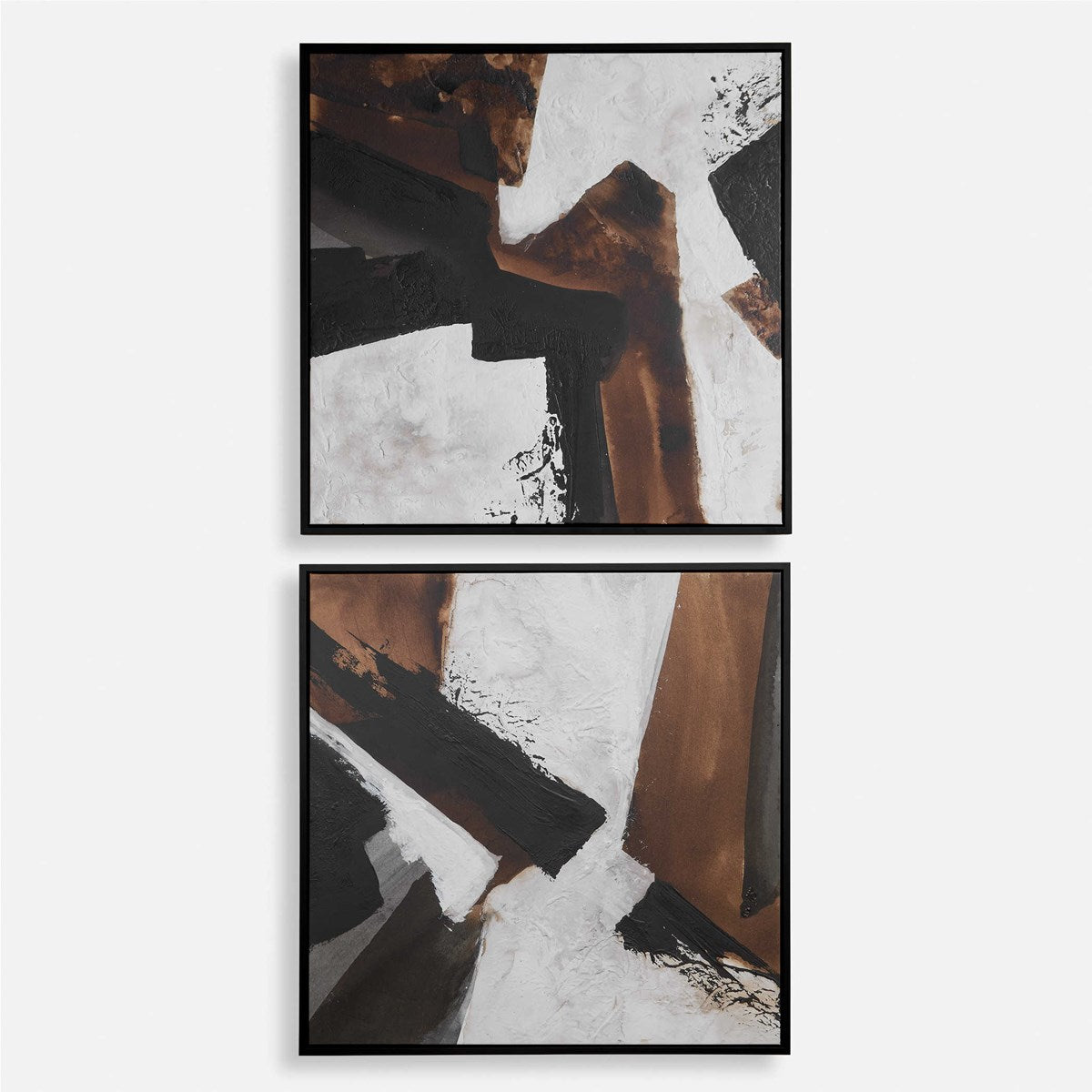 Uttermost Tactile Inspiration Set of 2 Framed Canvases - Image 2