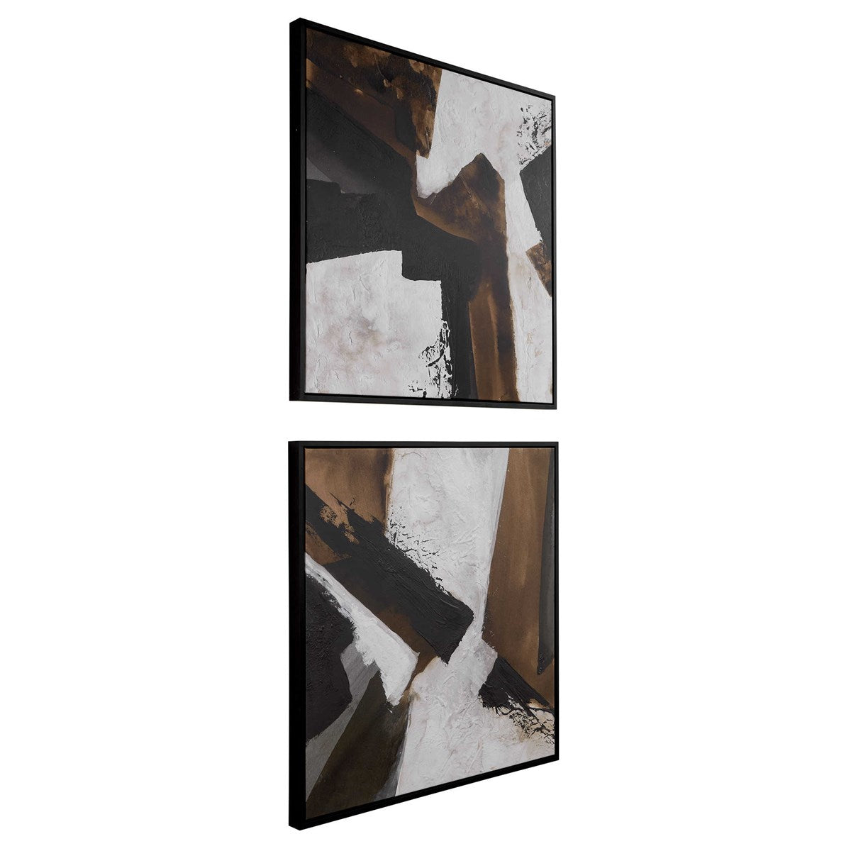 Uttermost Tactile Inspiration Set of 2 Framed Canvases - Image 3