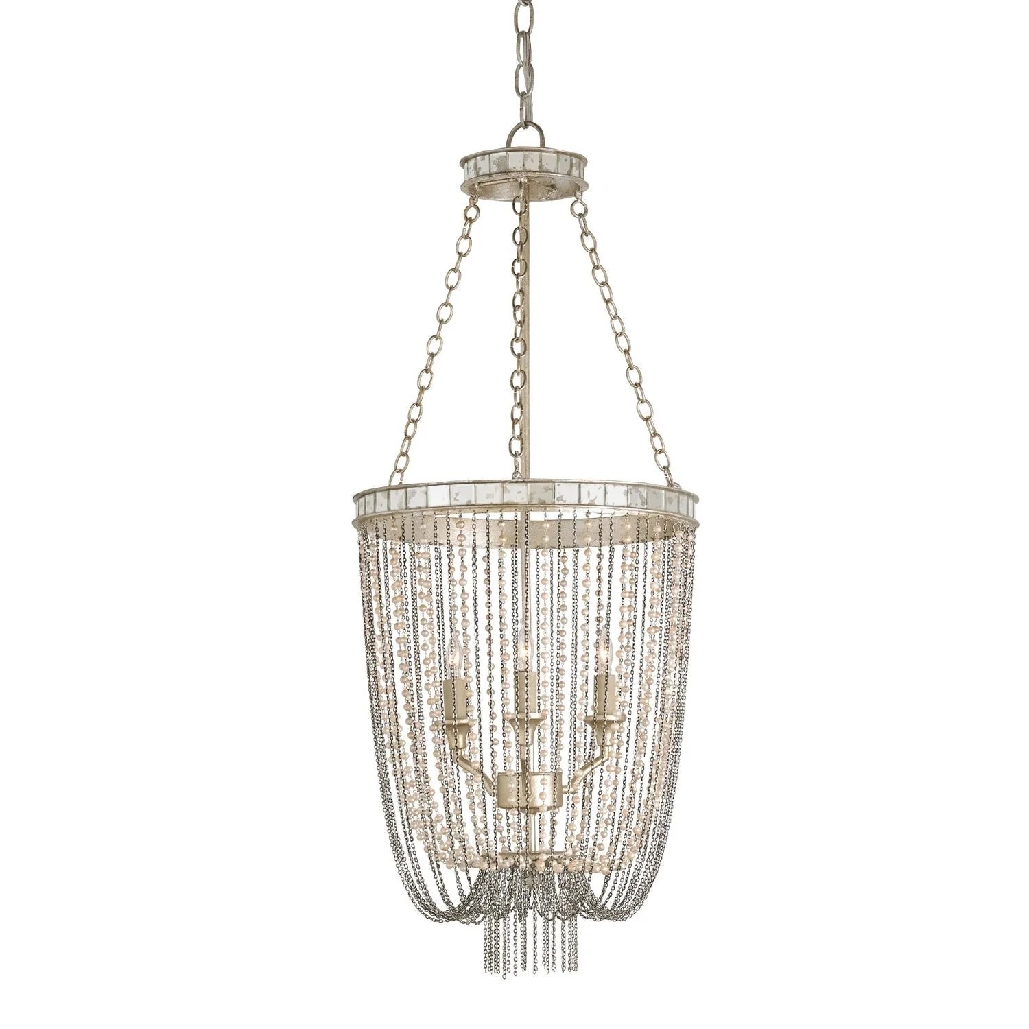 Leaf 14-Inch Three-Light Pendant - Image 1