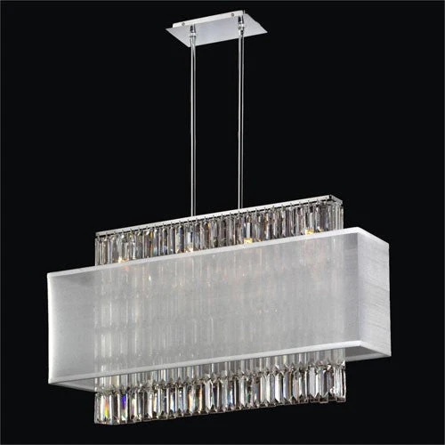 Reflections Crystal Four Light Island Pendant - Image 1