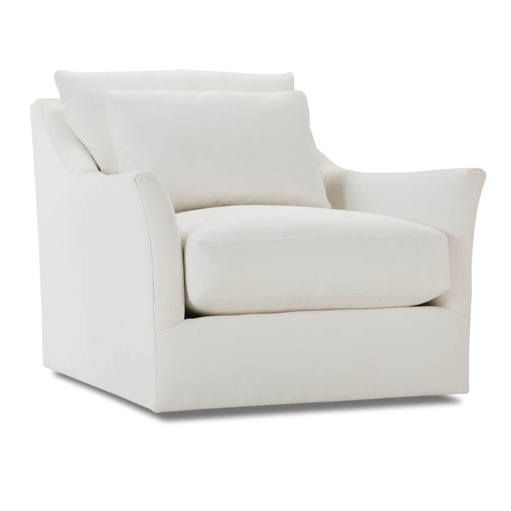 Rowe Furniture Moreau Upholstered Swivel Chair ~ Available To Custom Order In All Fabrics - Image 2