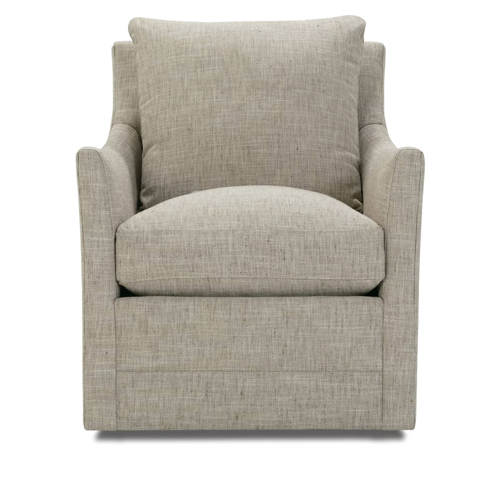 Rowe Furniture Isley Upholstered Swivel Chair With Glider Option ~ Available To Custom Order In All Fabrics