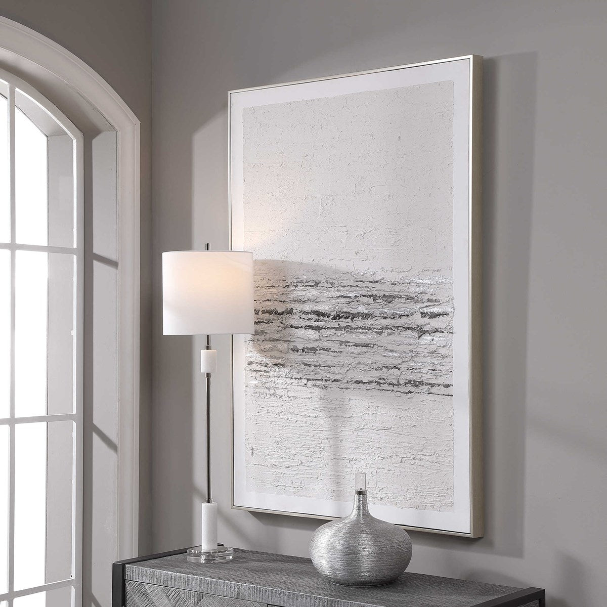 Uttermost Stardust Textural Hand Painted Canvas - Image 3