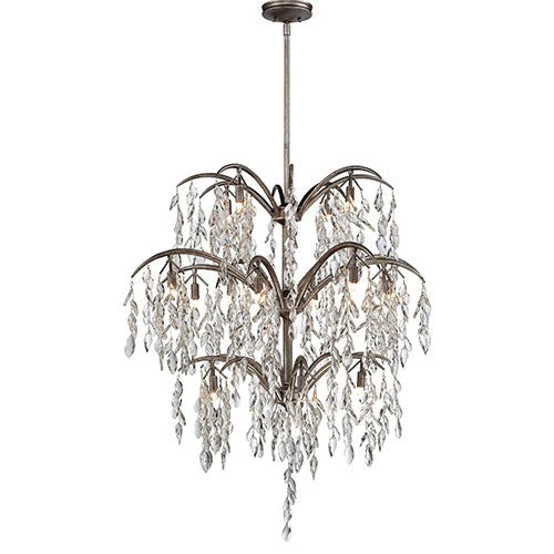 Bella Flora Silver Mist 16-Light Chandelier - Image 1