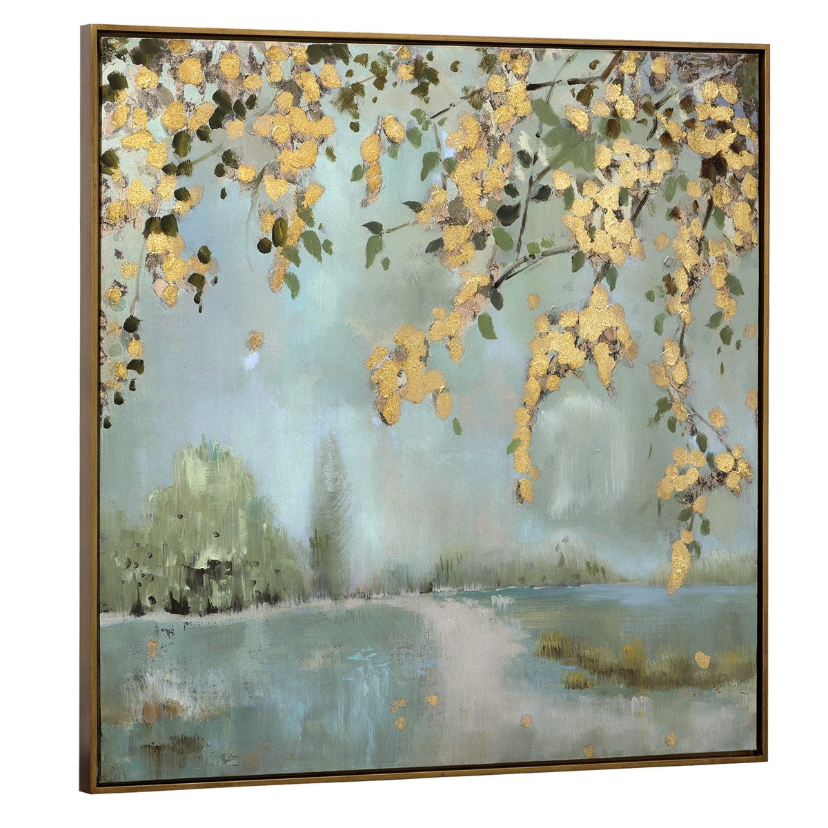 Uttermost Peaceful Nature Hand Painted Canvas - Image 3