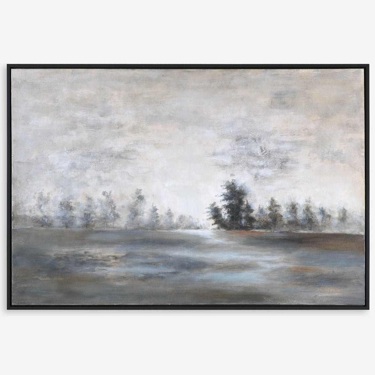 Uttermost Evening Mist Landscape Hand Painted Canvas - Image 2