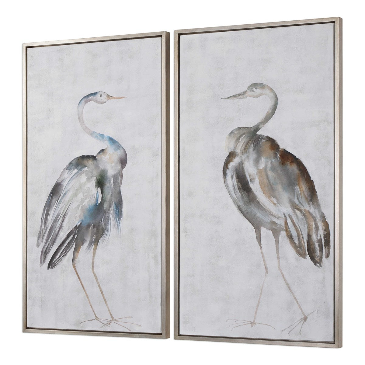 Uttermost Summer Birds Coastal Set of 2 Hand Painted Canvase - Image 3