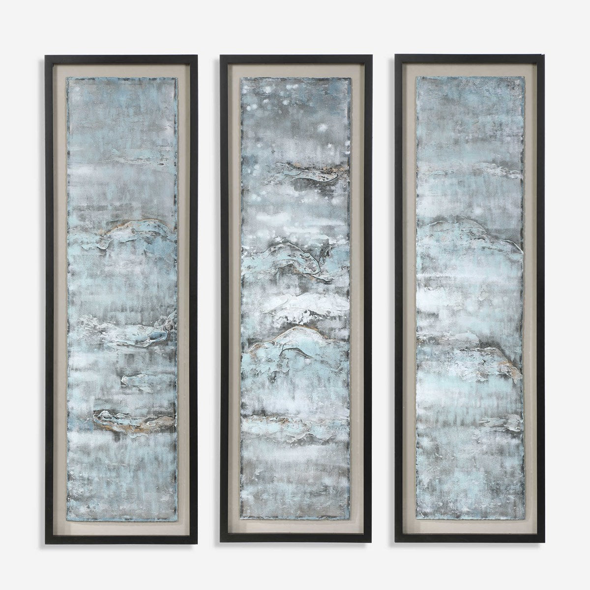 Uttermost Ocean Swell Set of 3 Framed Prints - Image 2