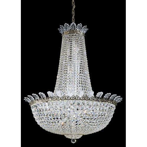 Roman Empire Etruscan Gold 28-Light Clear Spectra Crystal Pendant, 32W x 38H x 32D - Image 1