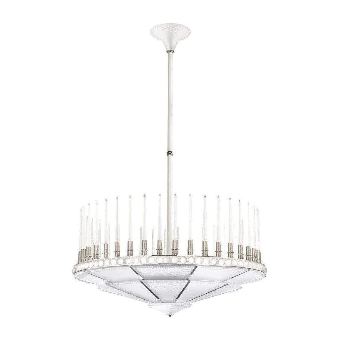Lalique Perles Chandelier 1T D1340 - Image 1